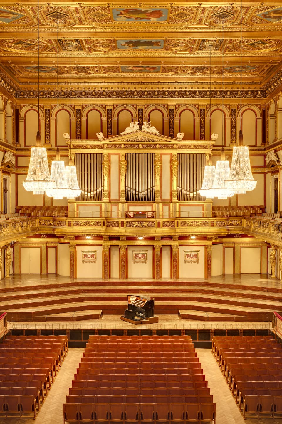 Concert hall organs