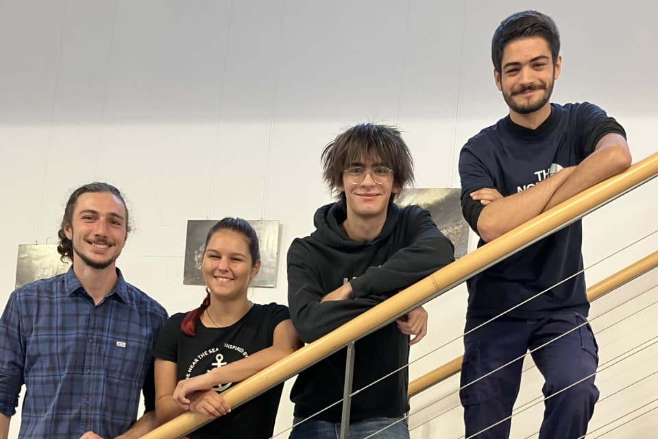 Vier neue Lehrlinge 2025