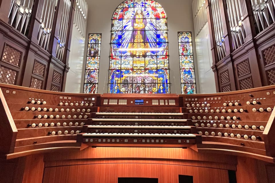 First Rieger organ in Madrid (92/IV)
